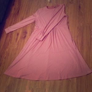 Purply pink dress size 46